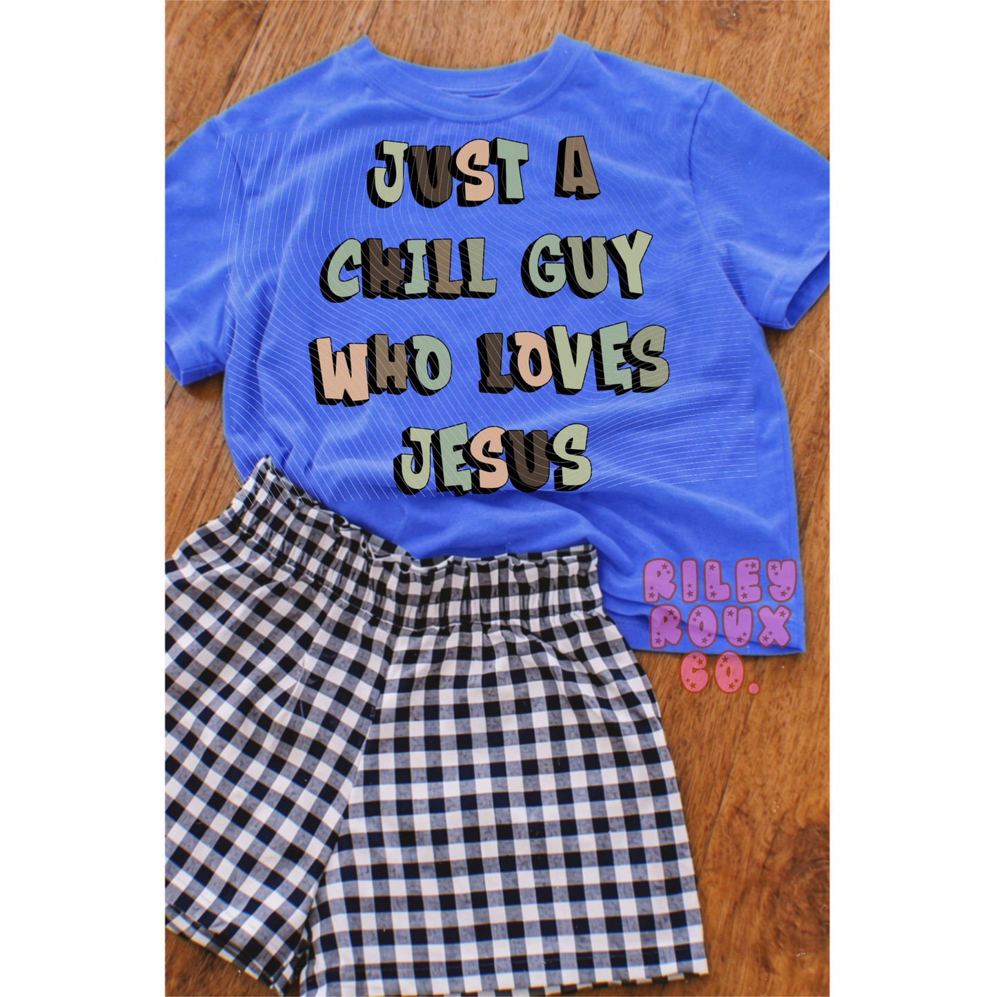 Guy Who Loves Jesus Graphic | kids