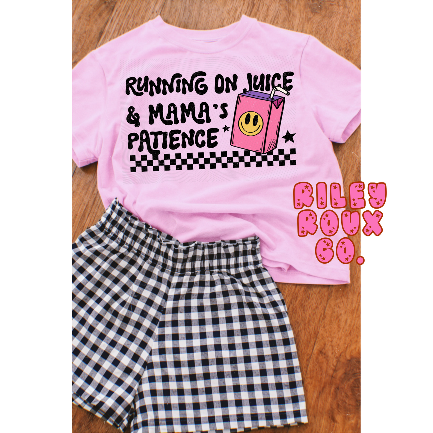 Mama’s Patience & Juice Graphic | girl