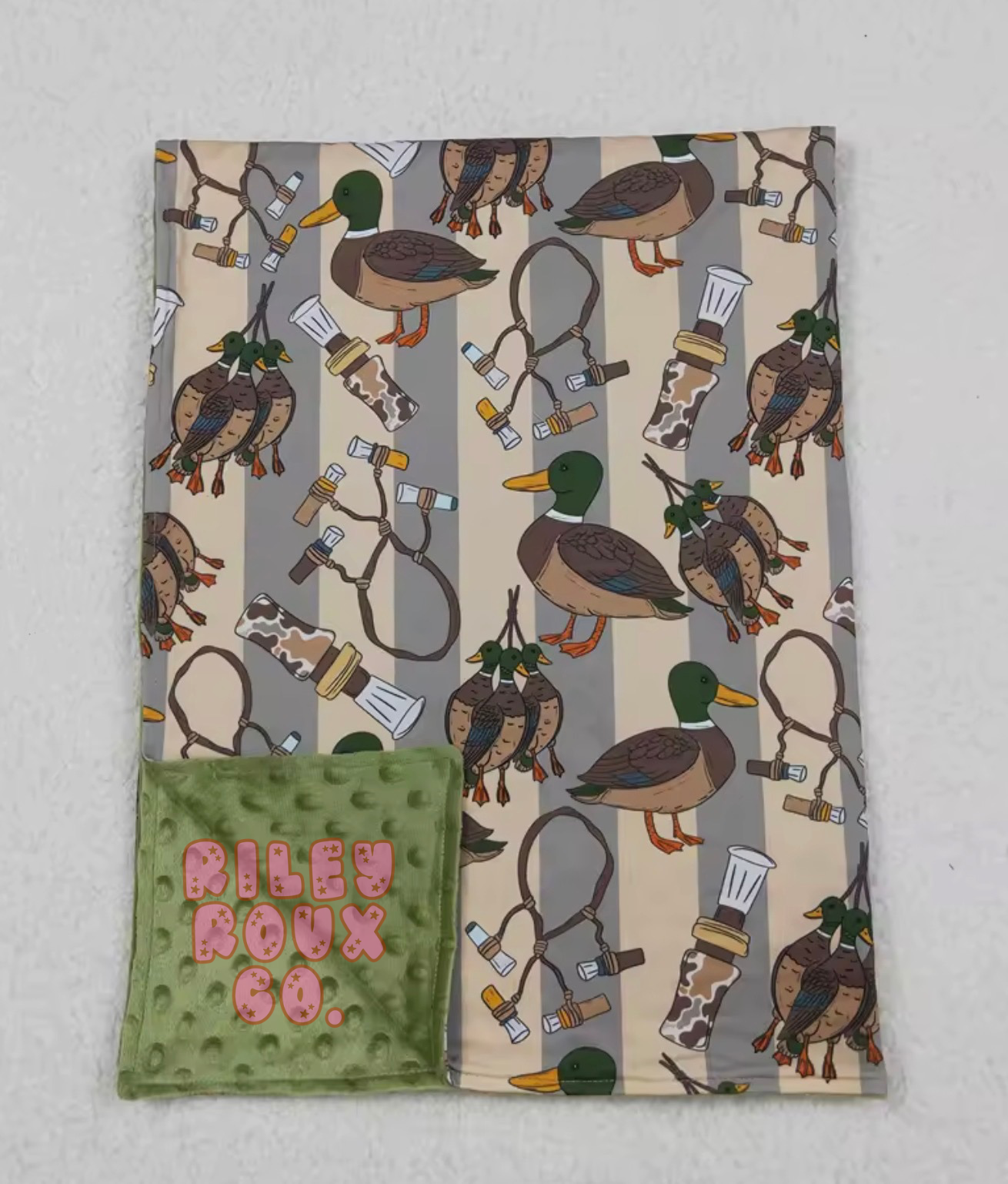 Duck Huntin’ Minky Blanket