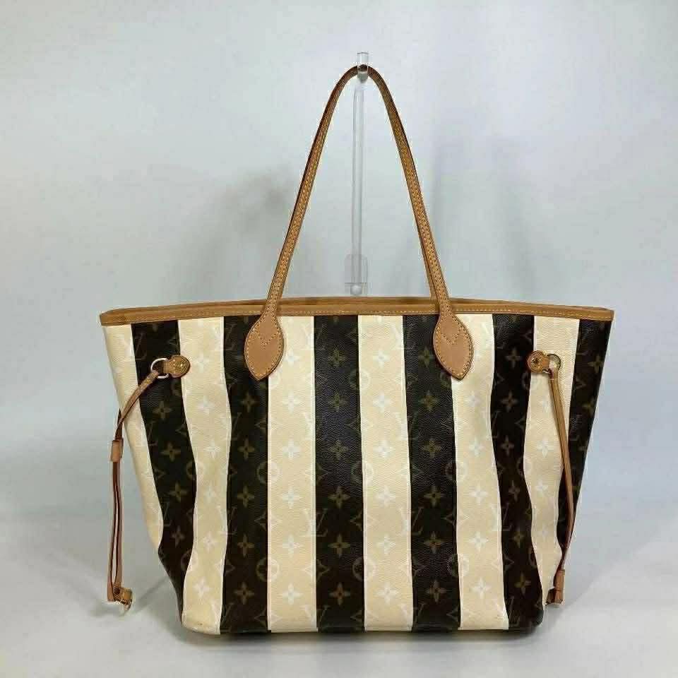 Stripe Carry All Luxe Tote