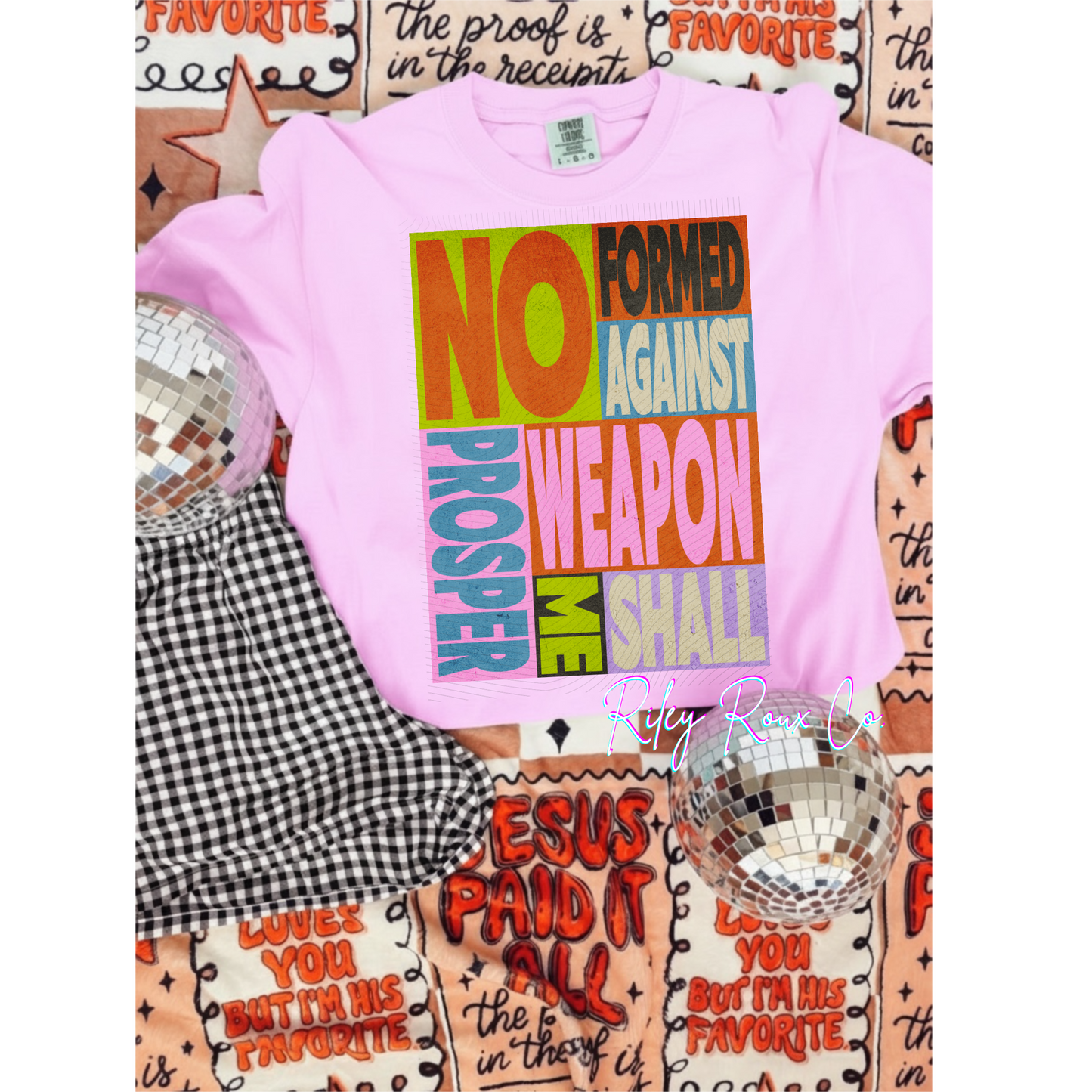 No Weapon Shall Prosper Graphic Tee