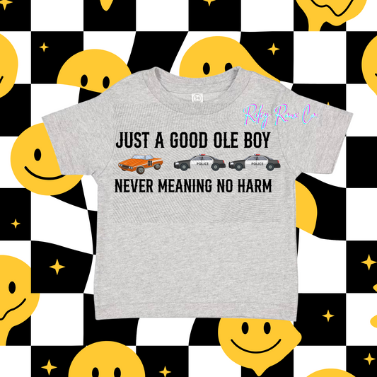 Good Ole Boy Graphic - kids