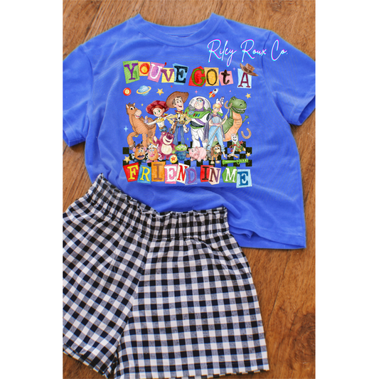 You’ve Got A Friend In Me Character Graphic Tee - kids