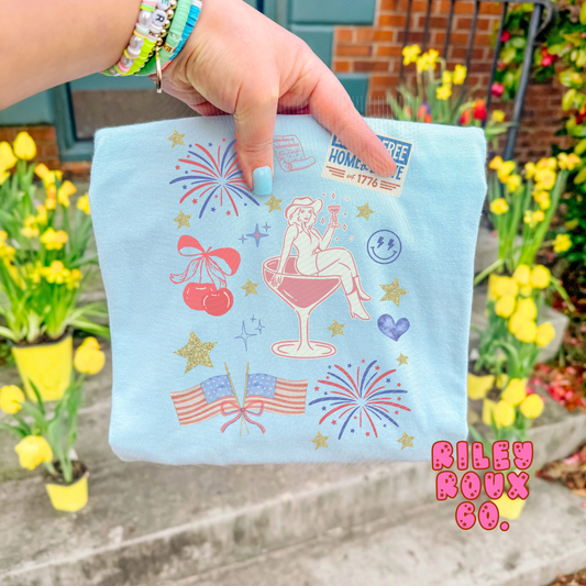 American Girly Graphic