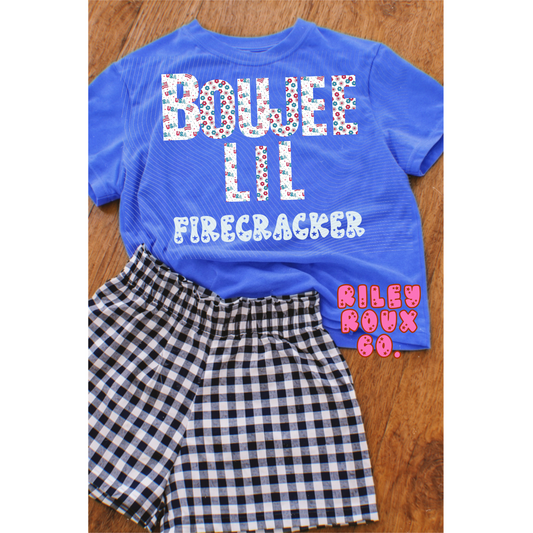 Boujee Lil Firecracker | kids