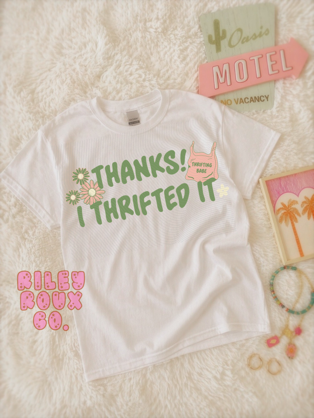 Thrifty Girl Graphic Tee