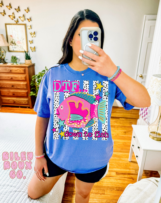 Down To Fish Graphic Tee