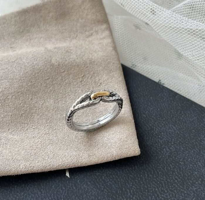 DY Mixed Metal Ring