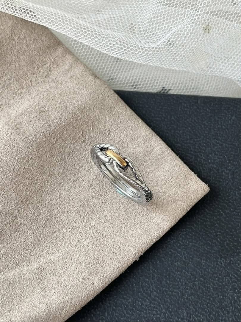 DY Mixed Metal Ring