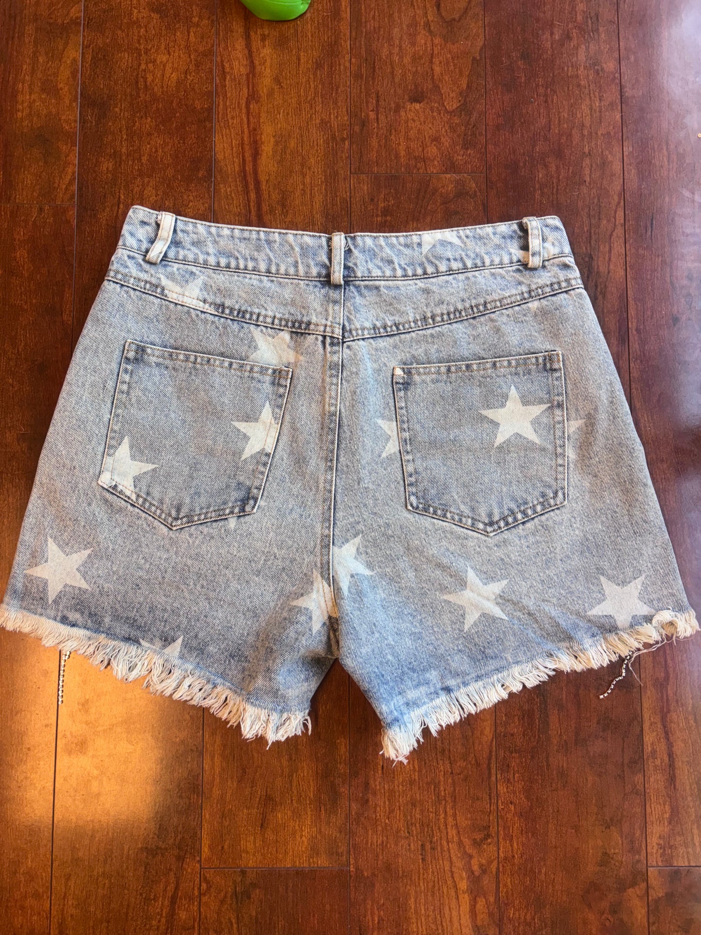 Rhinestone & Stars Denim Shorts