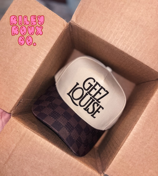 GEEZ LOUISE Trucker Hat - RTS