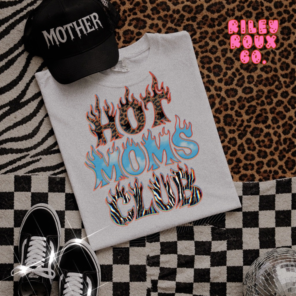 Hot Moms Club Graphic Tee