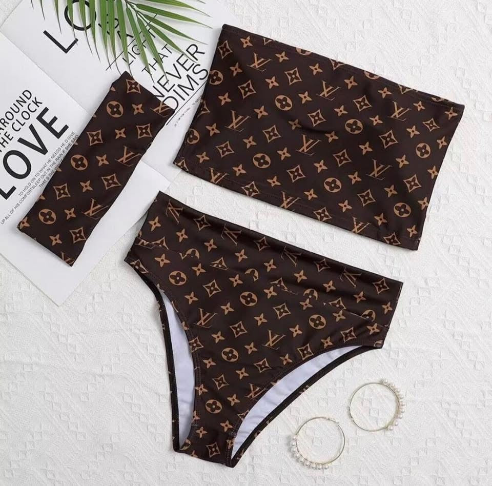 The OG Strapless Swim Set