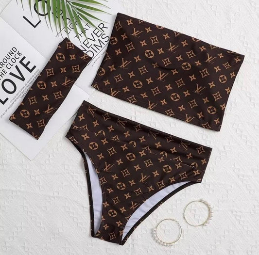 The OG Strapless Swim Set
