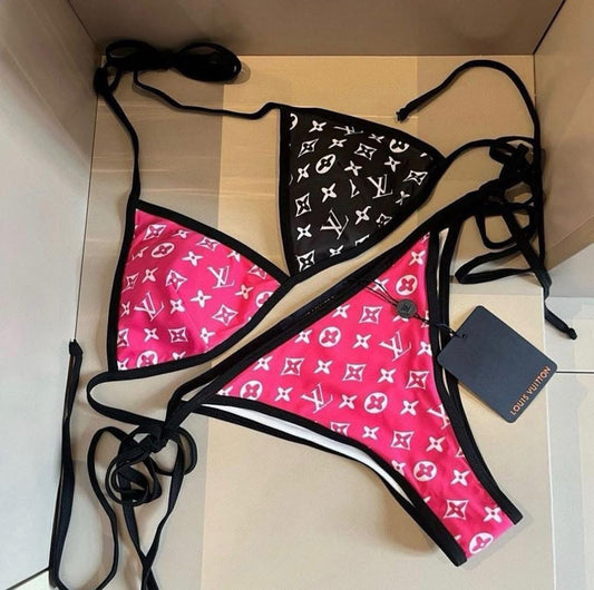 Pink Noir Bikini